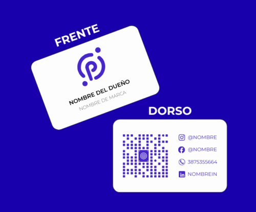DISEÑO1 TARJETA INTELIGENTE PERSONALIZADA - D1